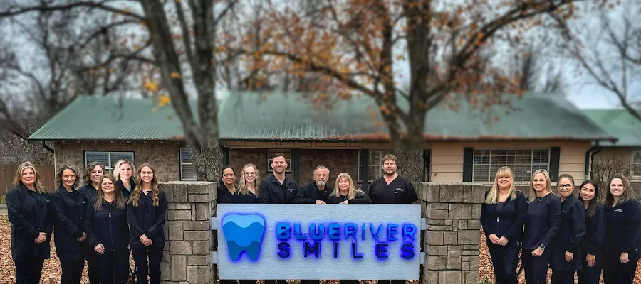 Blue River Smiles - Dr. Austin, Dr. Rand, Dr. Beard and Dr. Brasher