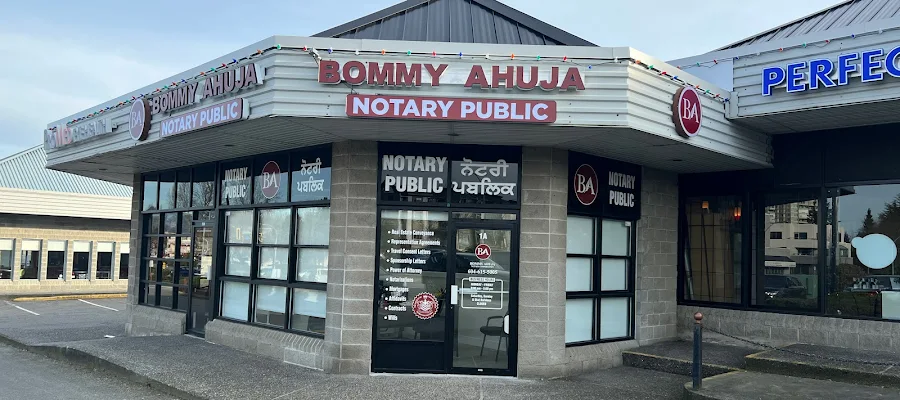 Bommy Ahuja Notary Corporation