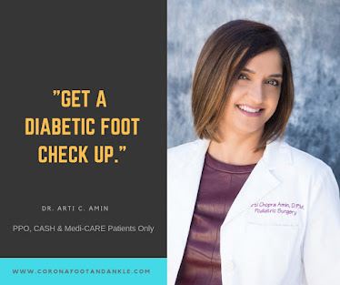 Corona Foot and Ankle Group | Diabetic Foot Care | Wound Care Center | Dr. Arti C. Amin