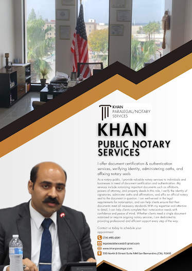 Khan Paralegal & Notary