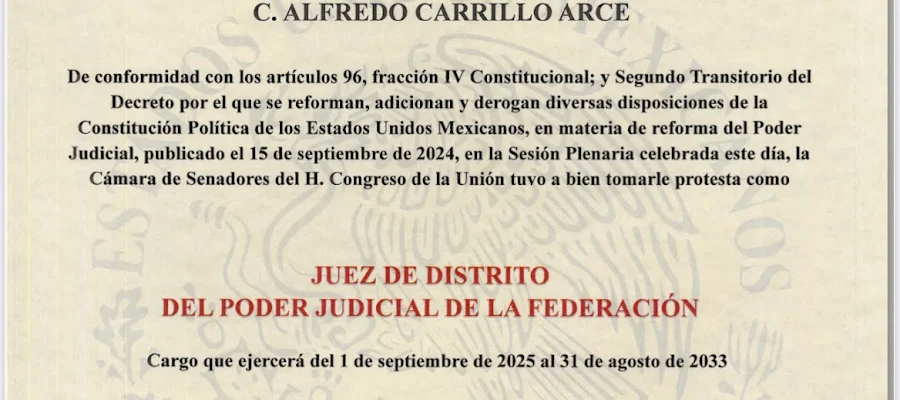 Lic. Alfredo Carrillo Arce, Abogado