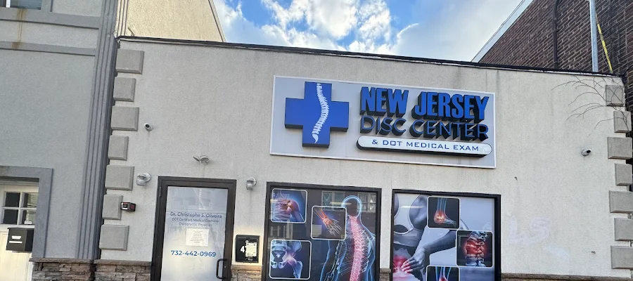 New Jersey Disc Center- Chiropractic, Physical Therapy, & DOT Medical Exam