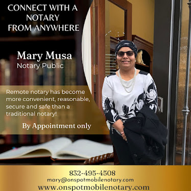 On Spot Mobile Notary, Cypress, TX