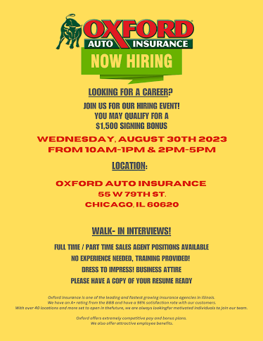 Oxford Auto Insurance