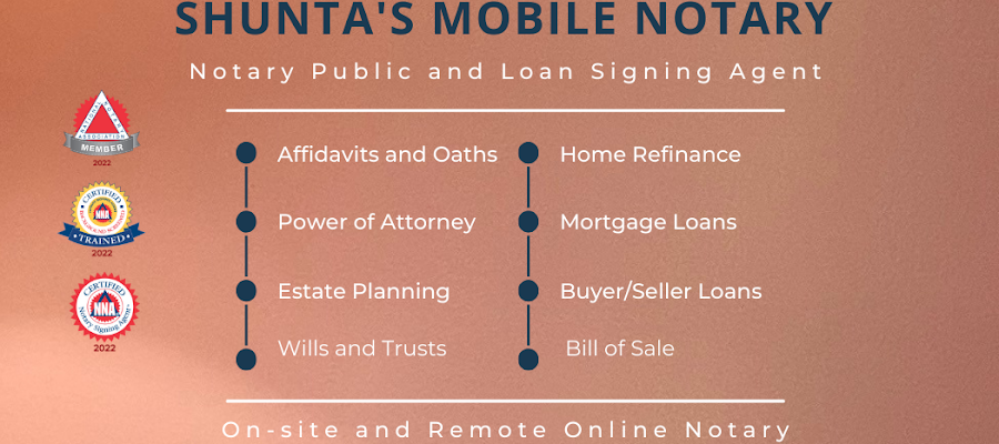 Shunta's Mobile Notary