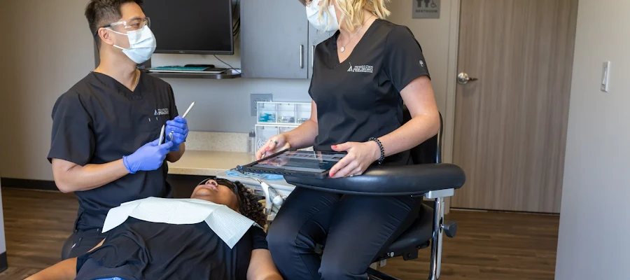 Transcend Dental Implants and Periodontics Dr. Trung Tran, DDS, MS, Dr. Sandra Perozo, DDS, MS, & Dr. Danielle Nici, DDS, MS